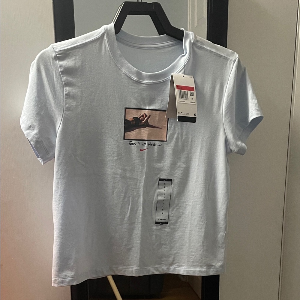 Nike Sky Blue Graphic Tee
